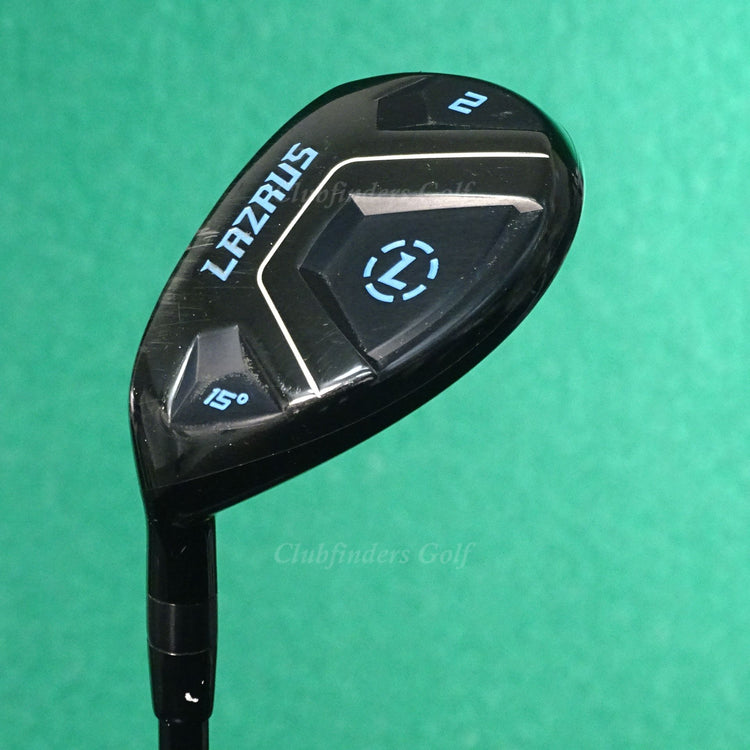 LH Lazarus Golf LAZ1 15° Hybrid 2 Iron Factory Graphite Regular
