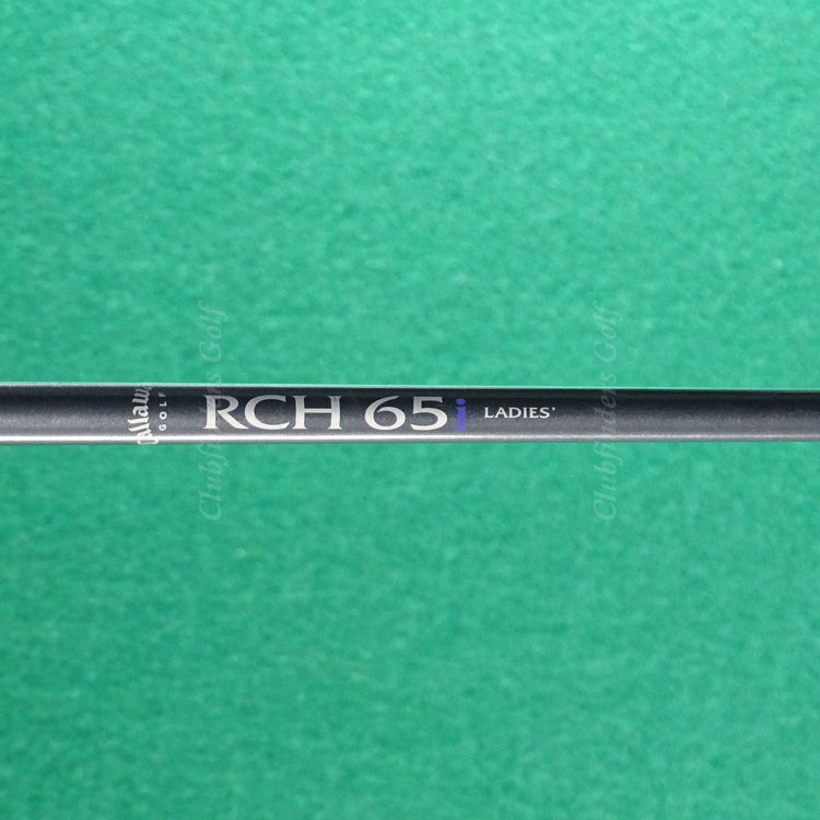 Lady Callaway Big Bertha 2002 Single 6 Iron Factory RCH 65i Graphite Ladies