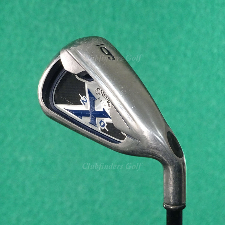 Callaway X-20 Single 6 Iron Factory 75g Graphite Regular