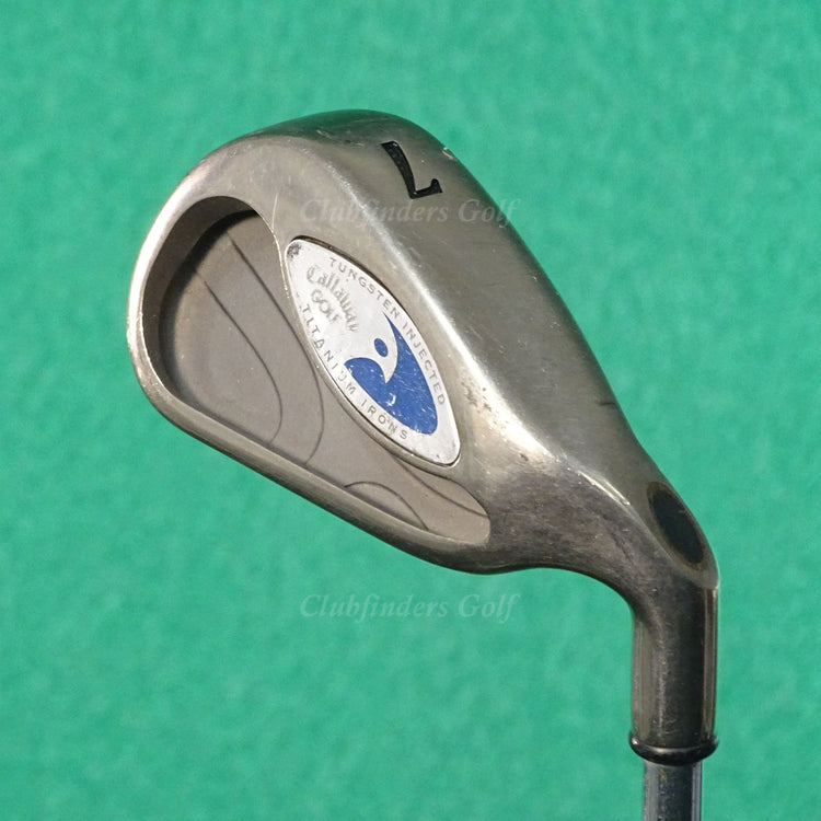 Callaway Original Hawk Eye Single 7 Iron Factory Steel Uniflex