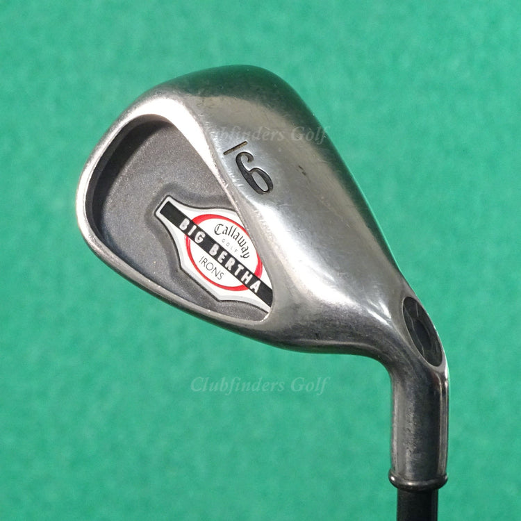 Callaway Big Bertha 2002 Single 9 Iron Stock RCH 75i Graphite Regular