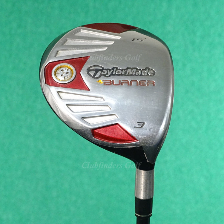 TaylorMade Burner 2007 Fairway 15° 3 Wood REAX Superfast 50g Graphite Stiff