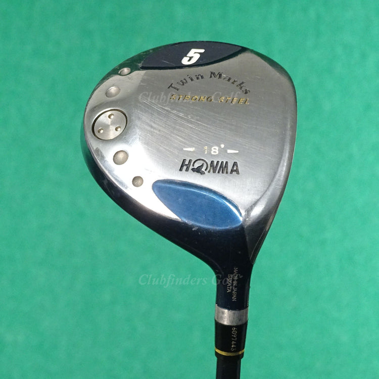 Honma Twin Marks Strong Steel Fairway 18° 5 Wood Factory SK555 Graphite Regular