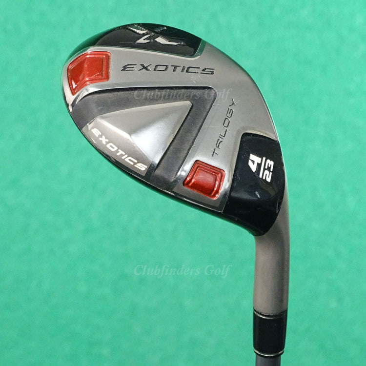 Lady Tour Edge Exotics Trilogy 23° Hybrid 4 Iron Tour AD 50 52g Graphite Ladies