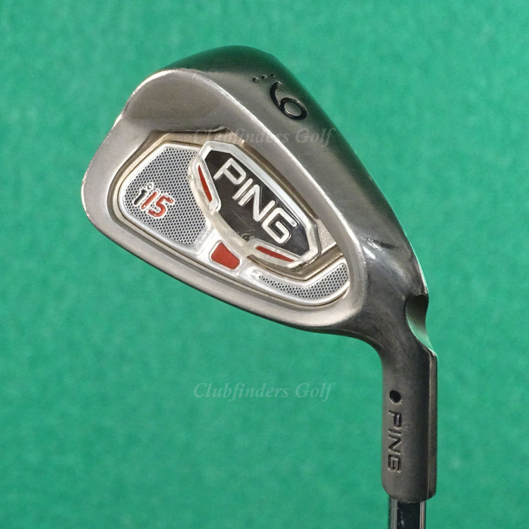 Ping i15 Black Dot Single 9 Iron Factory AWT Steel Stiff