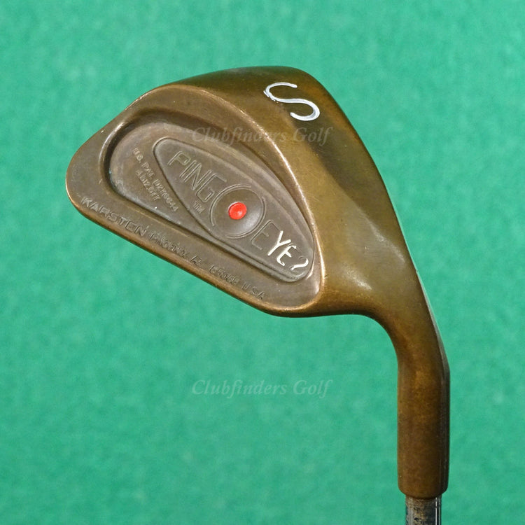 Ping Eye 2 BeCu Copper Red Dot SW Sand Wedge Karsten ZZ-Lite Steel Stiff