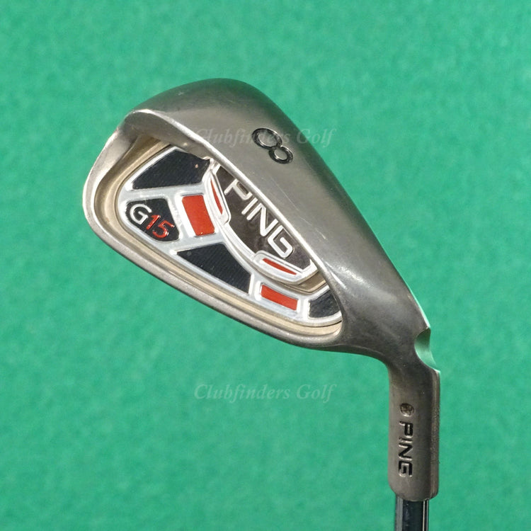 Ping G15 Black Dot Single 8 Iron Factory AWT Steel Stiff