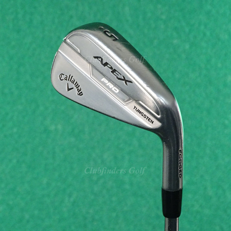 Callaway Apex Pro 2021 Forged Single 5 Iron KBS Tour Steel Extra Stiff