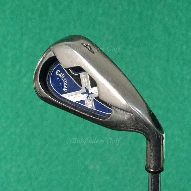 Callaway X-18 Single 4 Iron Factory True Temper Steel Uniflex
