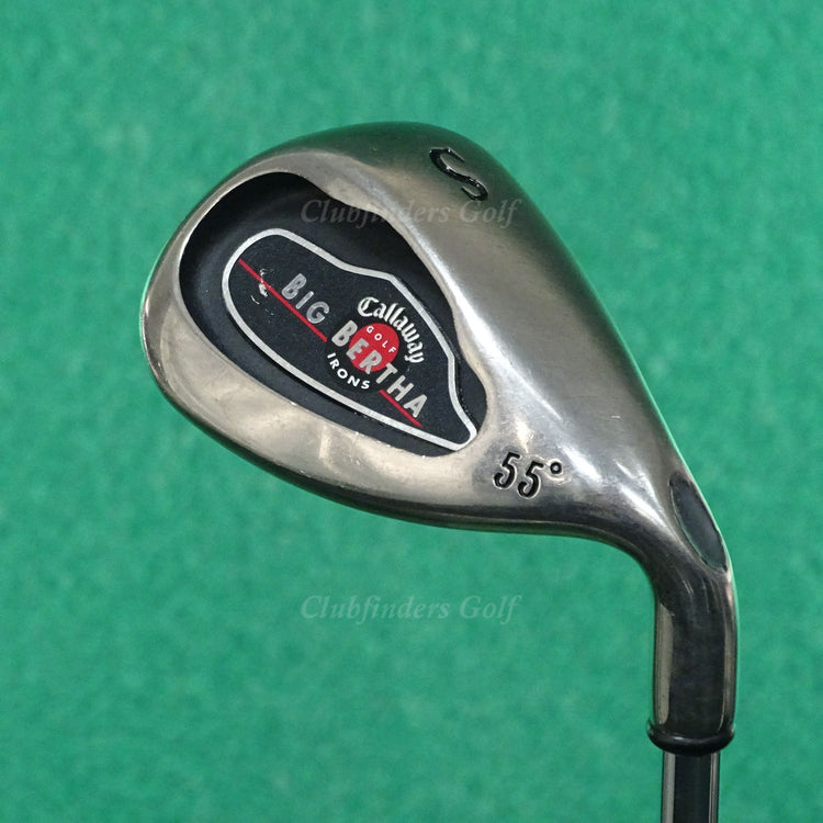 Callaway Big Bertha 2004 55° SW Sand Wedge True Temper Steel Uniflex