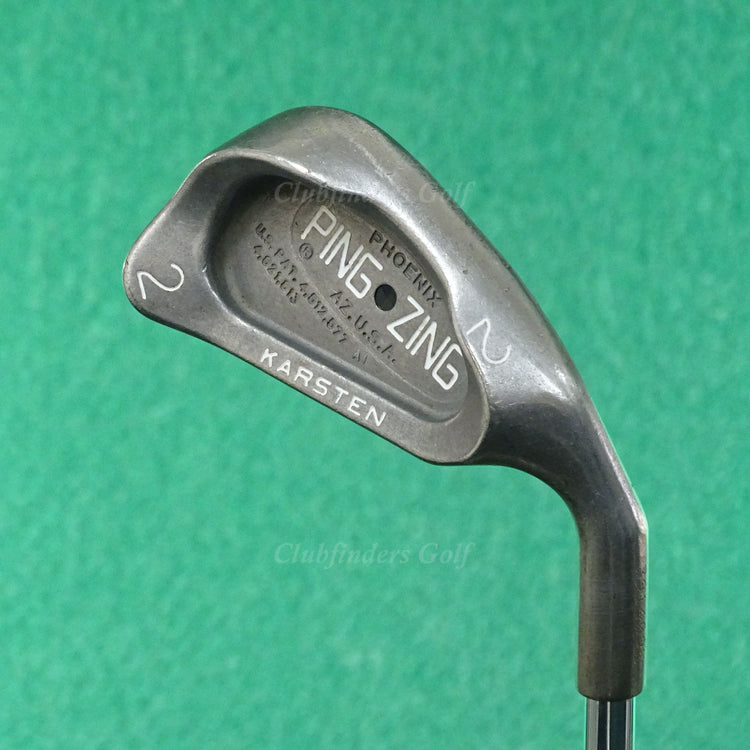 Ping Zing Stainless Black Dot Single 2 Iron TT DG 95 VSS Pro R300 Steel Regular