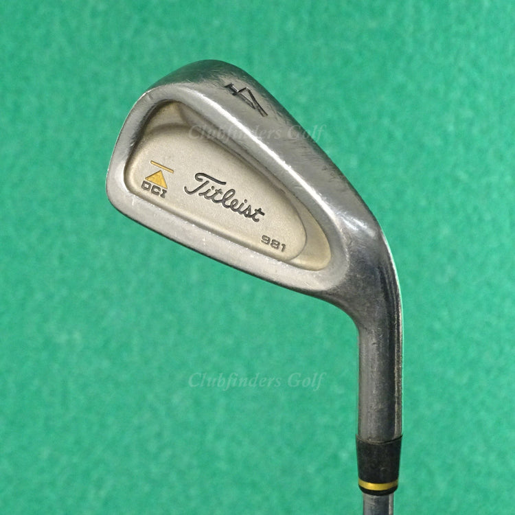 Titleist DCI 981 Single 4 Iron Precision Rifle Steel Stiff