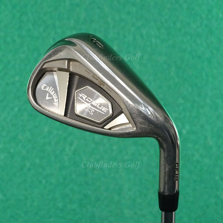 Callaway Rogue X CF18 Single 9 Iron True Temper XP 95 R300 Steel Regular