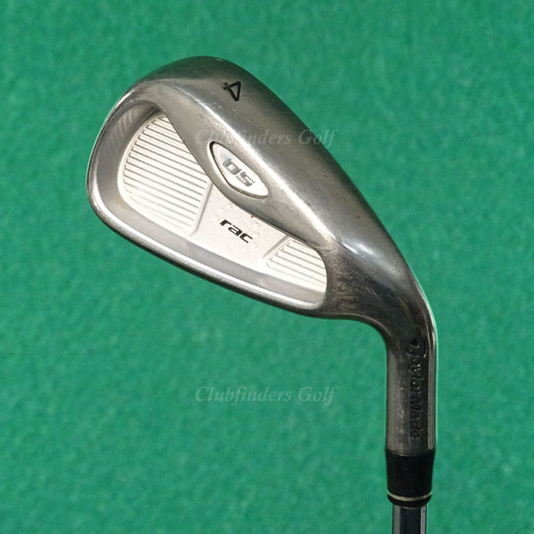 TaylorMade RAC OS 2005 Single 4 Iron Precision Rifle Flighted 6.0 Steel Stiff