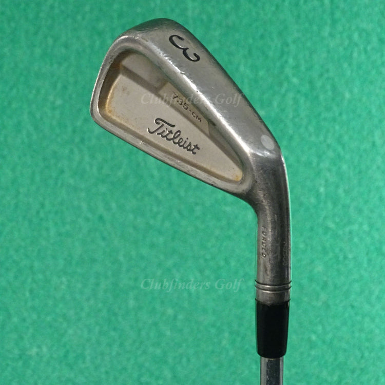 Titleist 735.CM Forged Stainless Single 3 Iron Precision Rifle 6.0 Steel Stiff