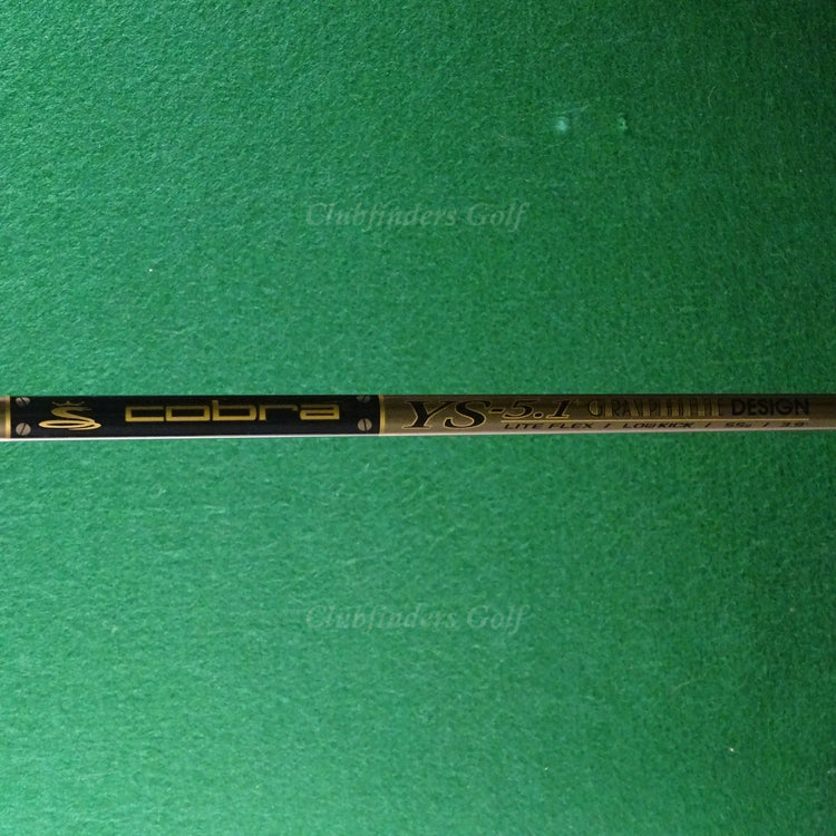 King Cobra S9 Single 6 Iron Graphite Design YS-5.1+ Graphite Lite