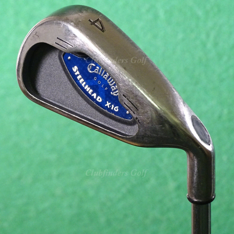 Callaway Steelhead X-16 Single 4 Iron X-16 Pro Series Rifle Tour Steel Regular