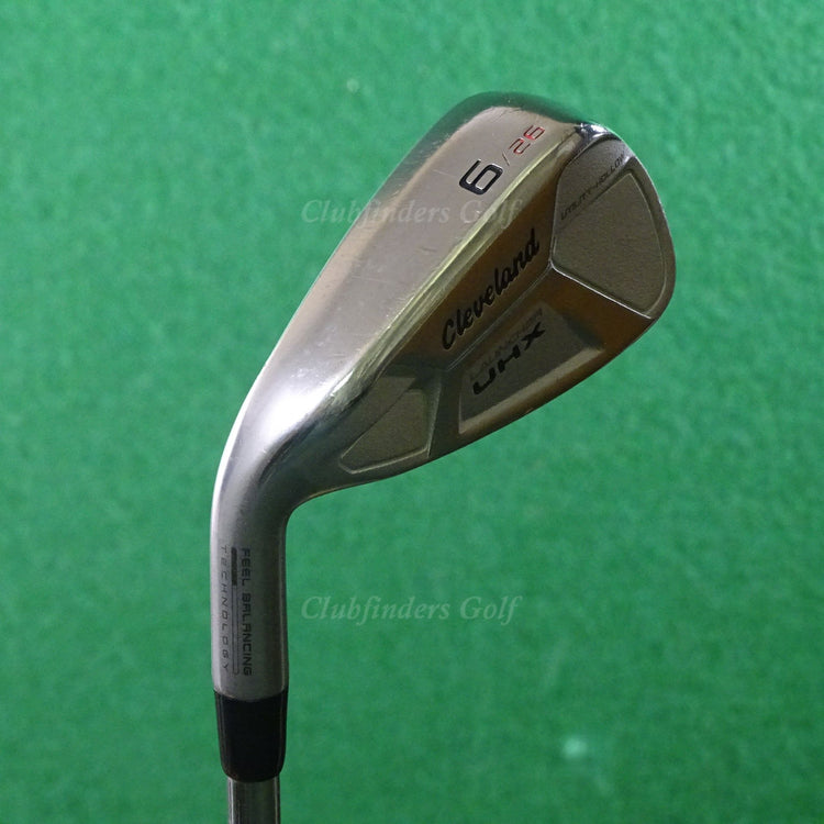 LH Cleveland Launcher UHX Single 6 Iron True Temper Sensicore Steel Stiff