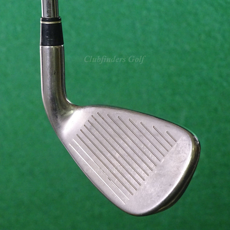LH TaylorMade RAC OS 2005 Single 6 Iron T-Step Ultralite 90g Steel Regular