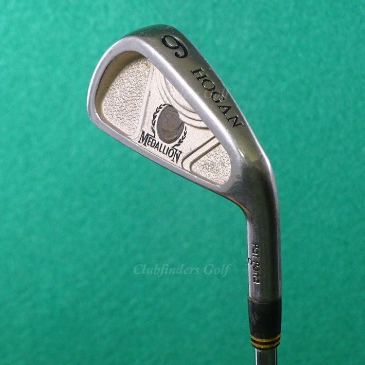 Ben Hogan Medallion 1995 Single 6 Iron Precision Rifle FCM 6.0 Steel Stiff