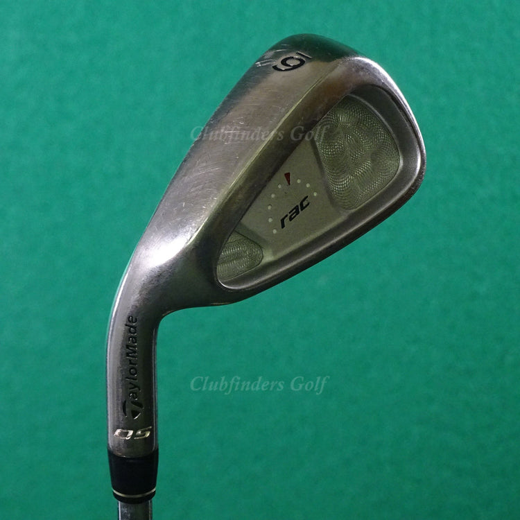 LH TaylorMade RAC OS 2003 Single 6 Iron Factory Light Metal 95g Steel Stiff