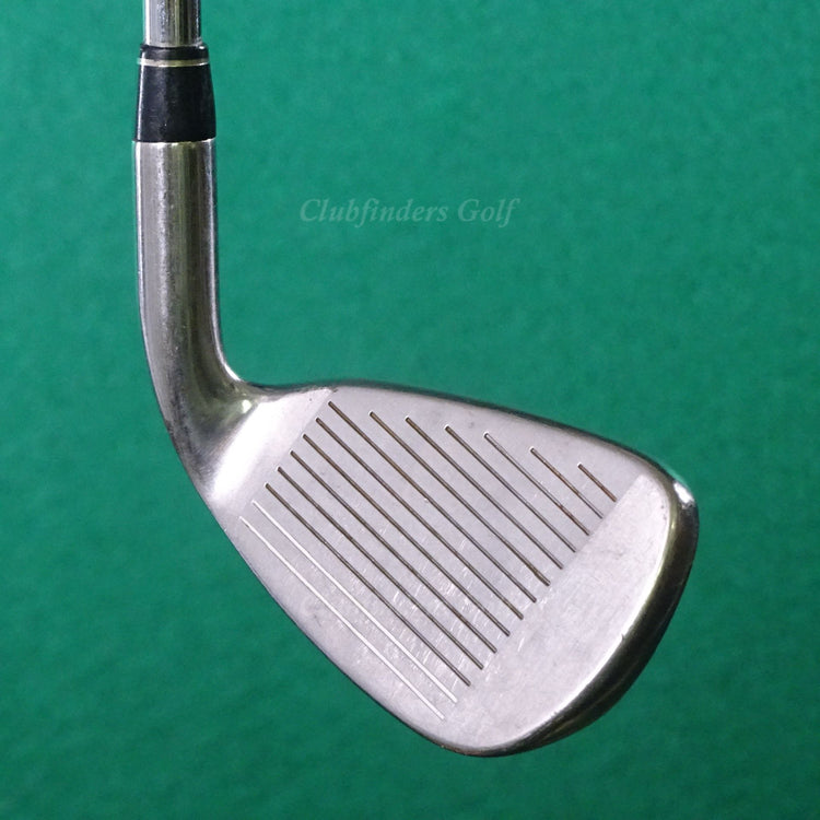 LH TaylorMade RAC OS 2003 Single 6 Iron Factory Light Metal 95g Steel Stiff