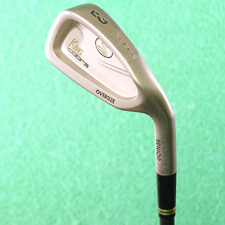 King Cobra Original Oversize Senior Single 3 Iron AutoClave Graphite Seniors