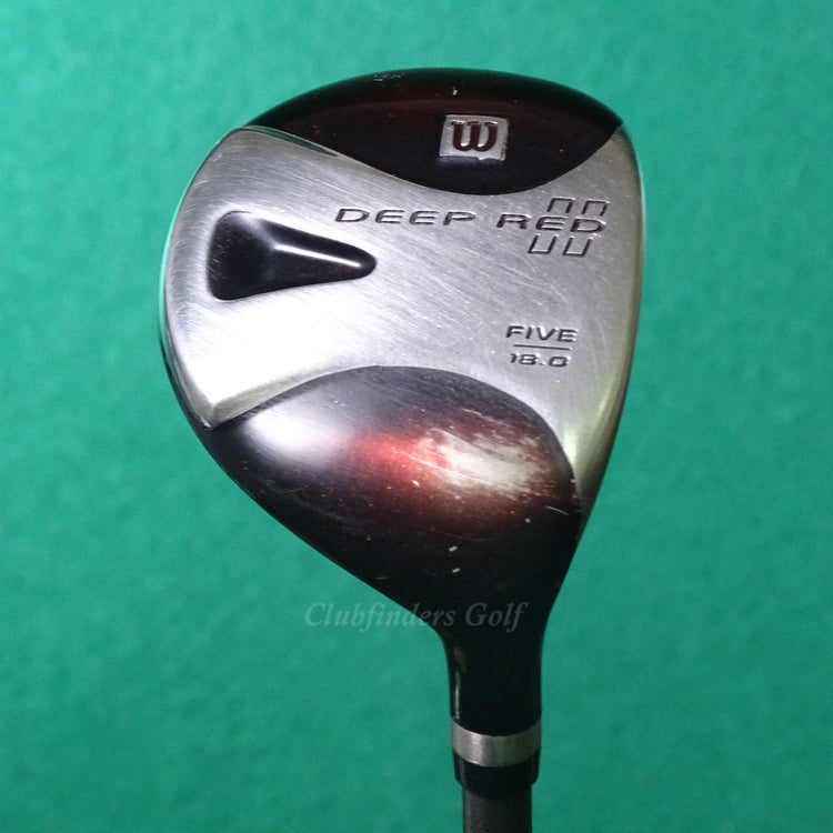 Lady Wilson Deep Red II Fairway 18° 5 Wood Grafalloy ProLite+ Graphite Women's