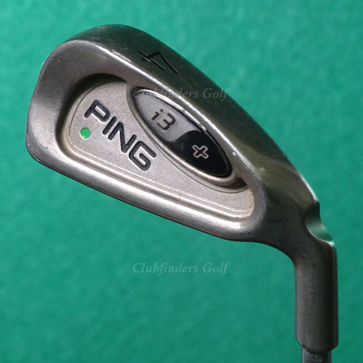 Ping i3+ Green Dot Single 4 Iron Factory CS Lite Steel Stiff