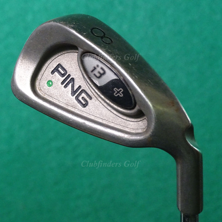 Ping i3+ Green Dot Single 8 Iron Factory CS Lite Steel Stiff
