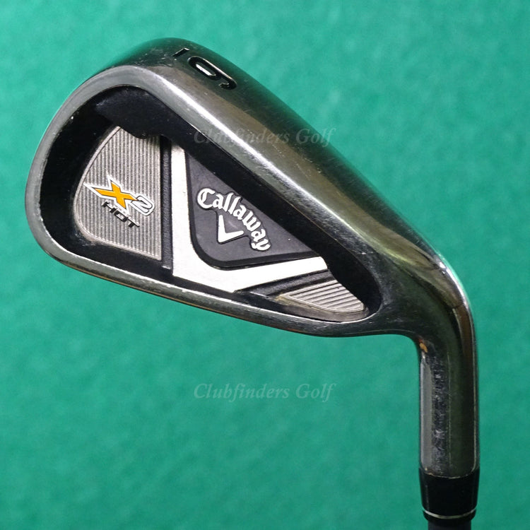 Callaway X2 Hot Single 6 Iron Factory 55-A Graphite Seniors