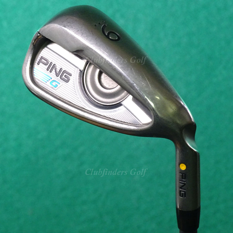 Ping G Series Yellow Dot Single 9 Iron Factory CFS 65 Graphite Soft Regular
