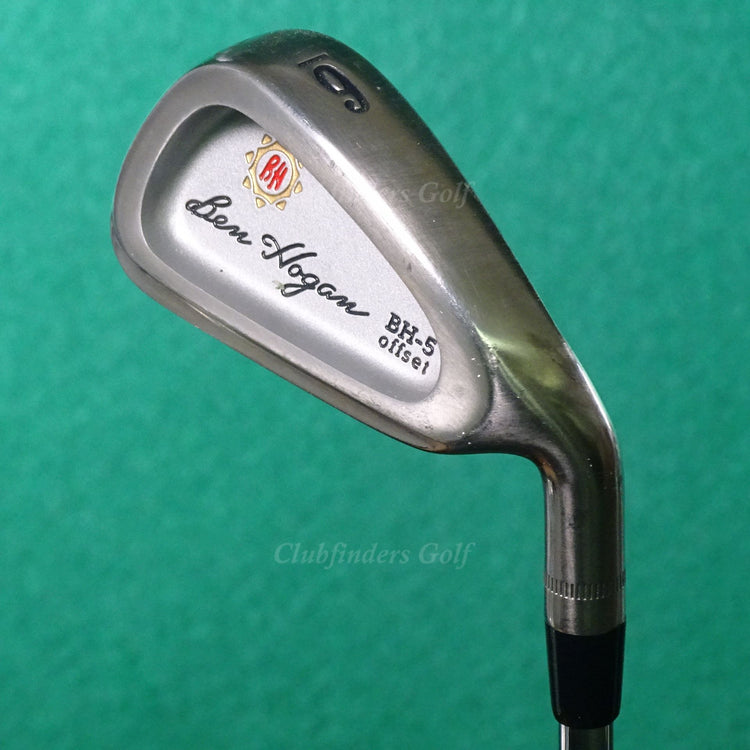 Ben Hogan BH-5 Offset Single 6 Iron Factory Apex Edge 3 Steel Regular