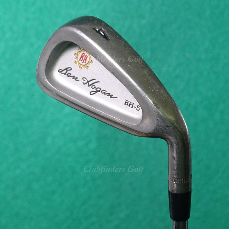 Ben Hogan BH-5 Single 4 Iron Factory Apex Edge 3 Steel Regular