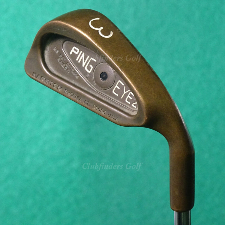 Ping Eye 2 BeCu Copper Black Dot Single 3 Iron True Temper TT Lite Steel Stiff