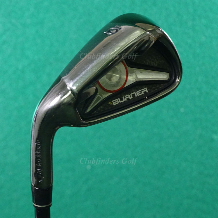 LH TaylorMade Burner 2009 Single 6 Iron REAX 65 Superfast Graphite Regular