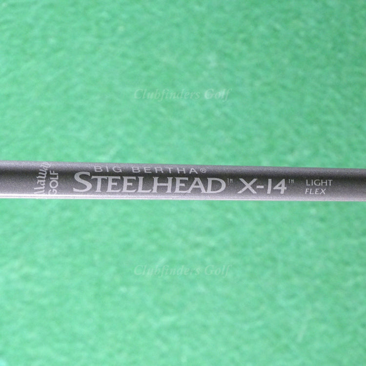 Callaway Steelhead X-14 Single 6 Iron Factory Graphite Light