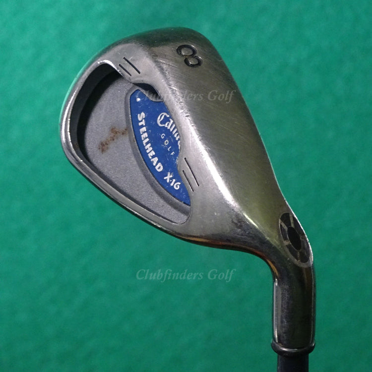 Callaway Steelhead X-16 Single 8 Iron Factory System CW75 Graphite Regular