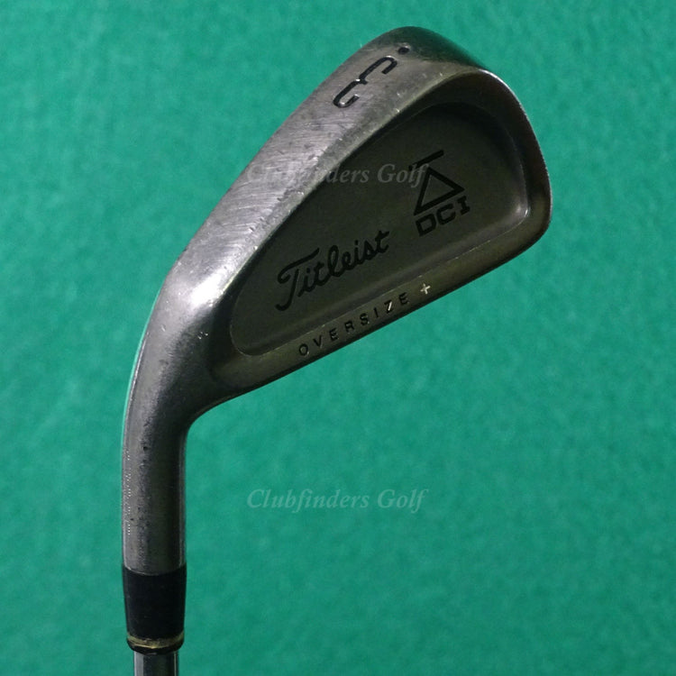 LH Titleist DCI Black Oversize+ Single 3 Iron Rifle FCM 7.0 Steel Extra Stiff