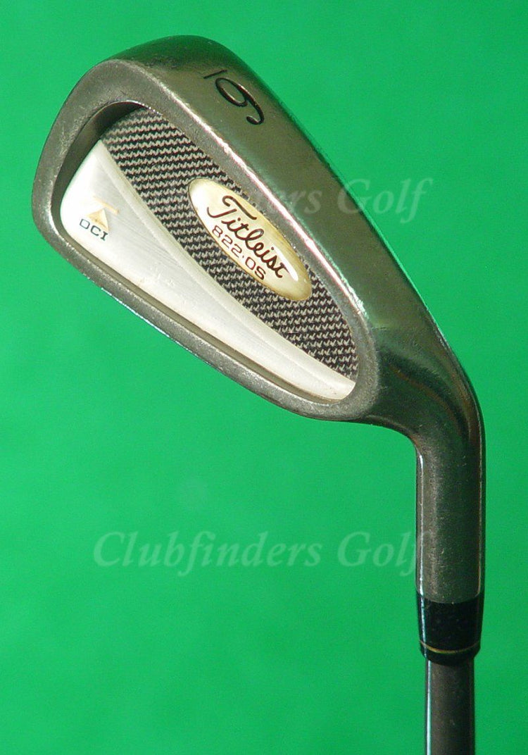 Titleist DCI 822 OS Single 6 Iron Factory Ultralight 75 Graphite Regular