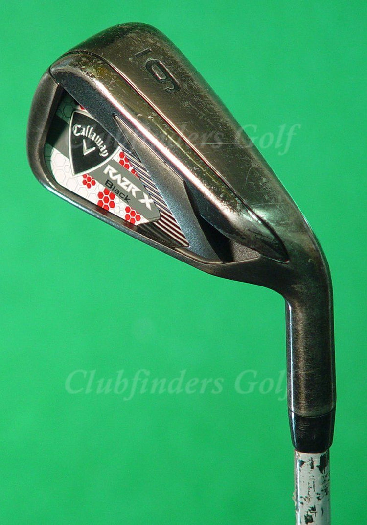 Lady Callaway RAZR X Black Single 6 Iron Factory 50g Graphite Women's