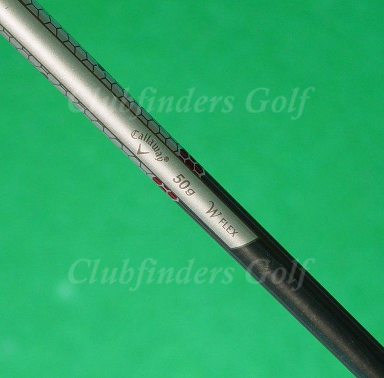 Lady Callaway RAZR X Black Single 6 Iron Factory 50g Graphite Women's