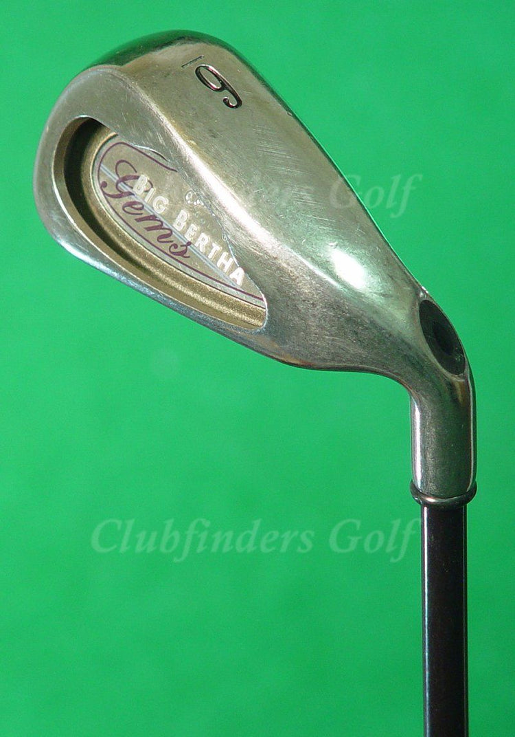 Lady Callaway Big Bertha 2004 Single 6 Iron Factory Gems 65i Graphite Ladies