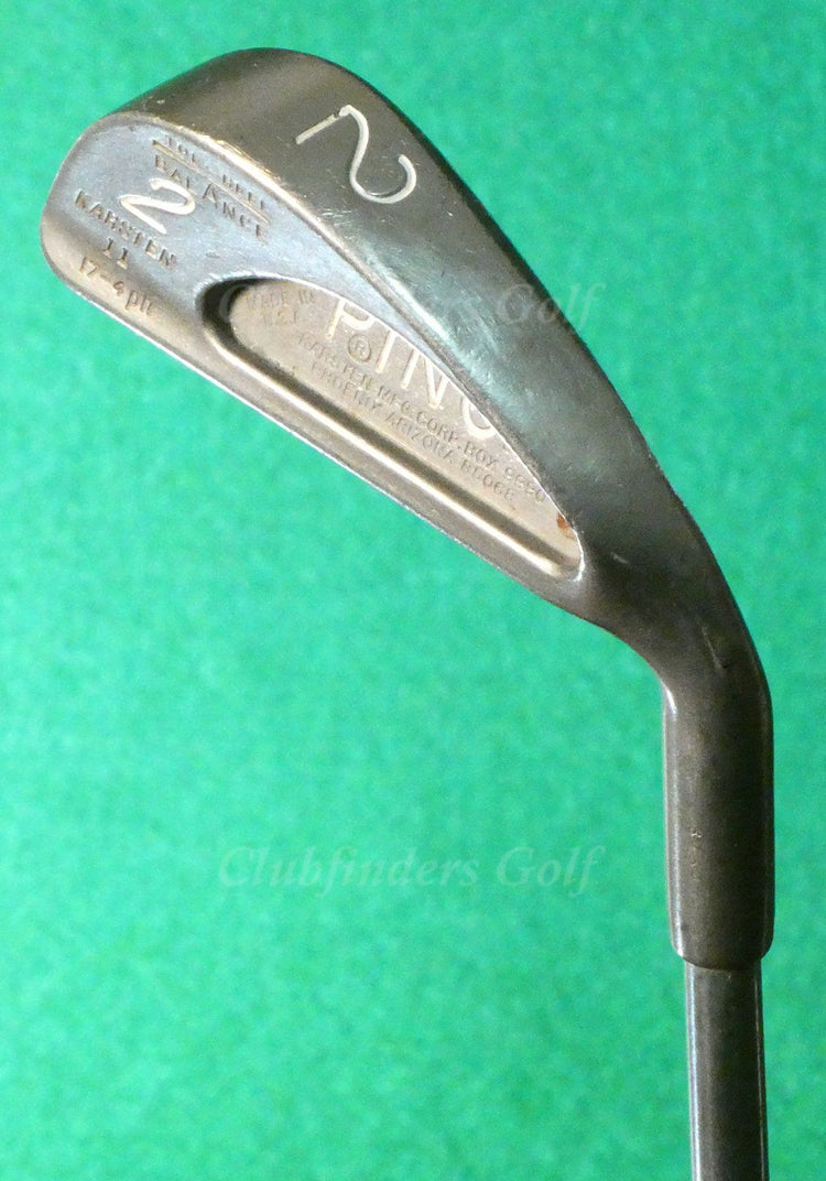 Ping Karsten II Brown Dot Single 2 Iron Factory Karsten Steel Stiff