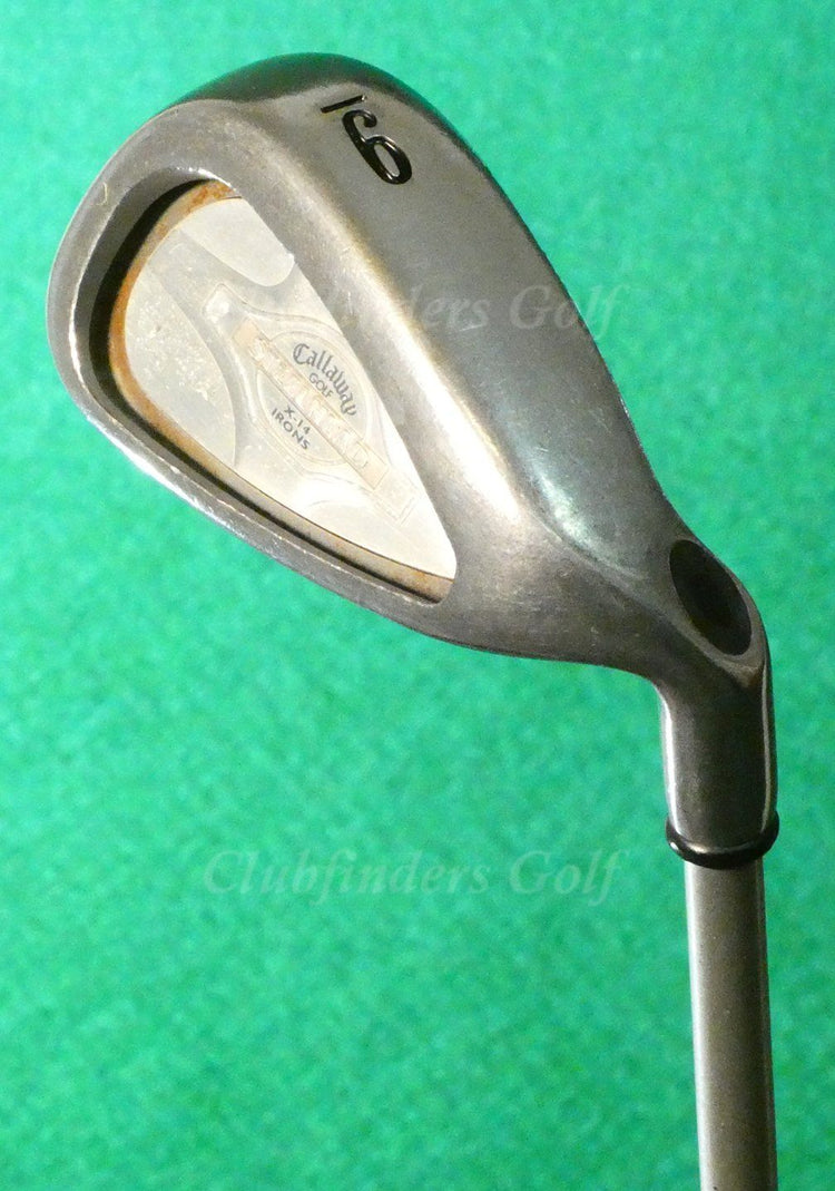 Lady Callaway Steelhead X-14 Single 9 Iron Factory Gems Graphite Ladies