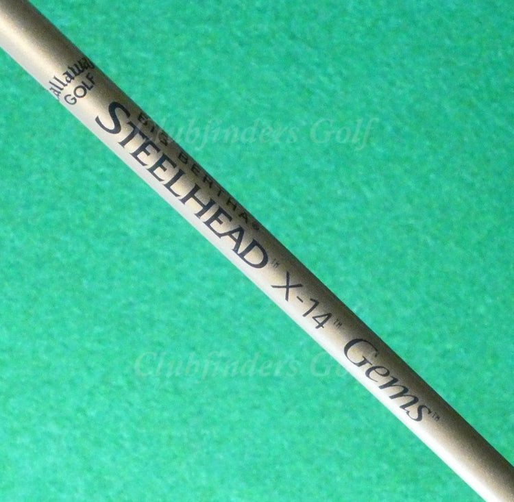 Lady Callaway Steelhead X-14 Single 9 Iron Factory Gems Graphite Ladies