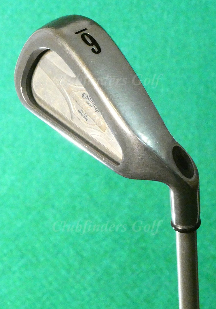 Lady Callaway Steelhead X-14 Single 6 Iron Factory Gems Graphite Ladies