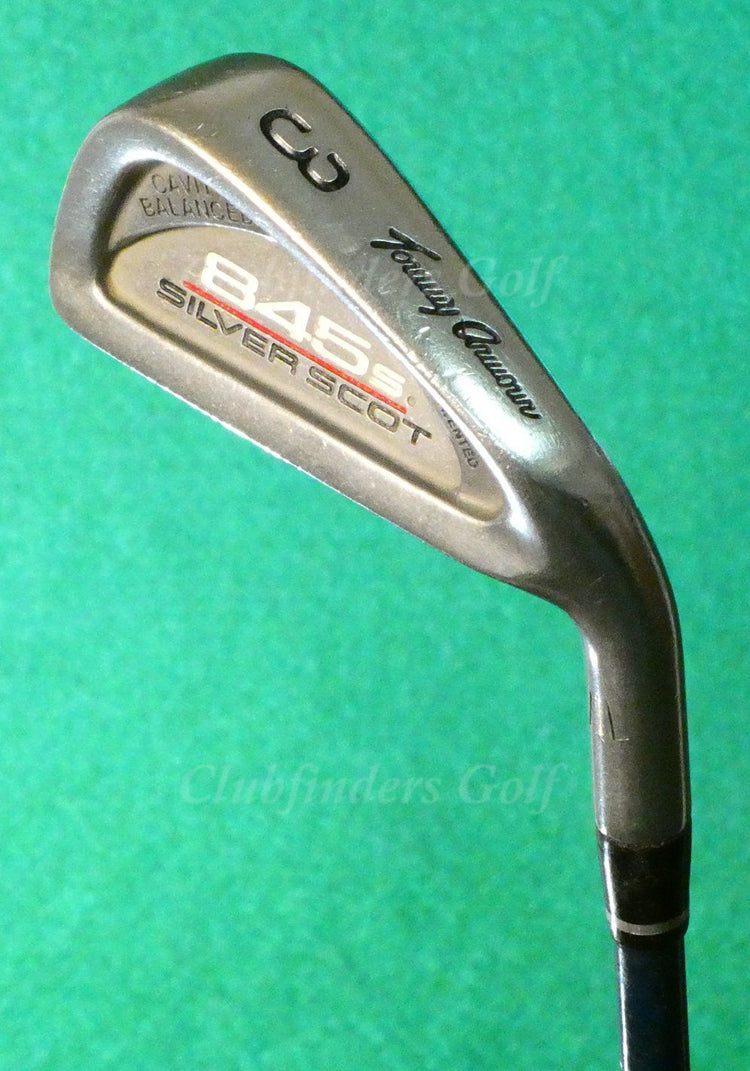 Tommy Armour 845s Silver Scot Single 3 Iron G-Force 2 MCF 115 Graphite Stiff