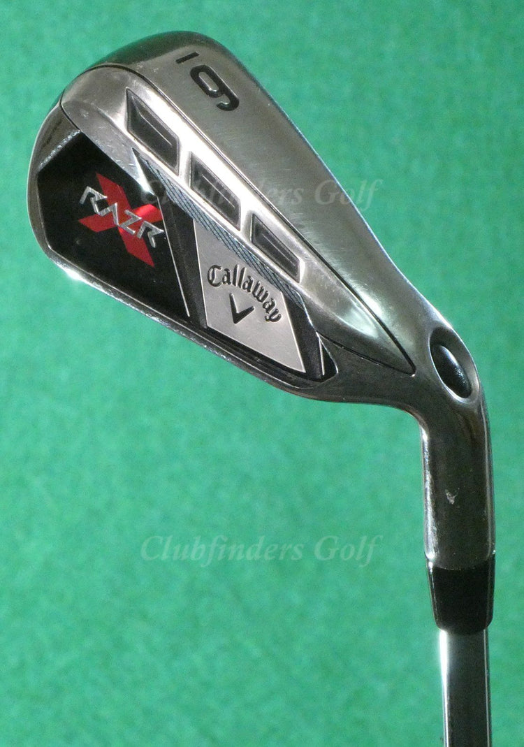 Callaway RAZR X Single 6 Iron True Temper Dynamic Gold SL Steel Regular