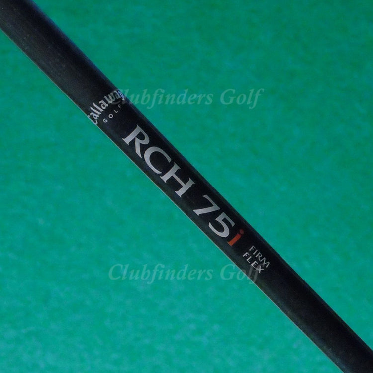 Callaway Big Bertha 2002 Single 6 Iron Factory RCH 75i Graphite Firm